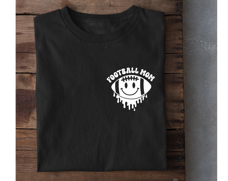 Who Needs Referees When We Have Football Mama Svg, Bestie Funny Shirt Svg, Trendy Football Svg, Wavy Stacked Svg, Football mom svg image 5