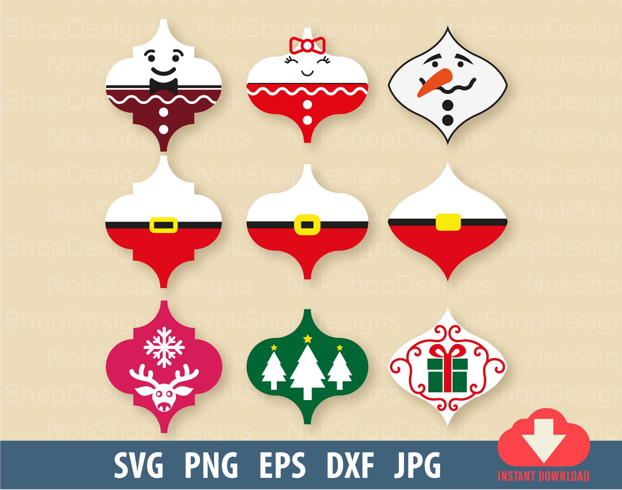 Cricut Ornament Template Cricut Ornament Template