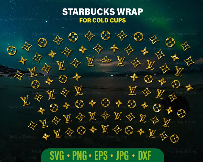 Free Free 131 Louis Vuitton Cold Cup Svg SVG PNG EPS DXF File