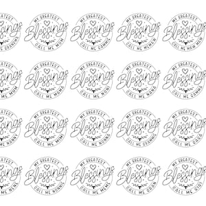 Meine größten Segen rufen mich an Oma SVG, Opa SVG, Mama SVG, Familien Geschenk SVG, Oma Shirt SVG, Nana Dateien für Cricut, svg, eps, png