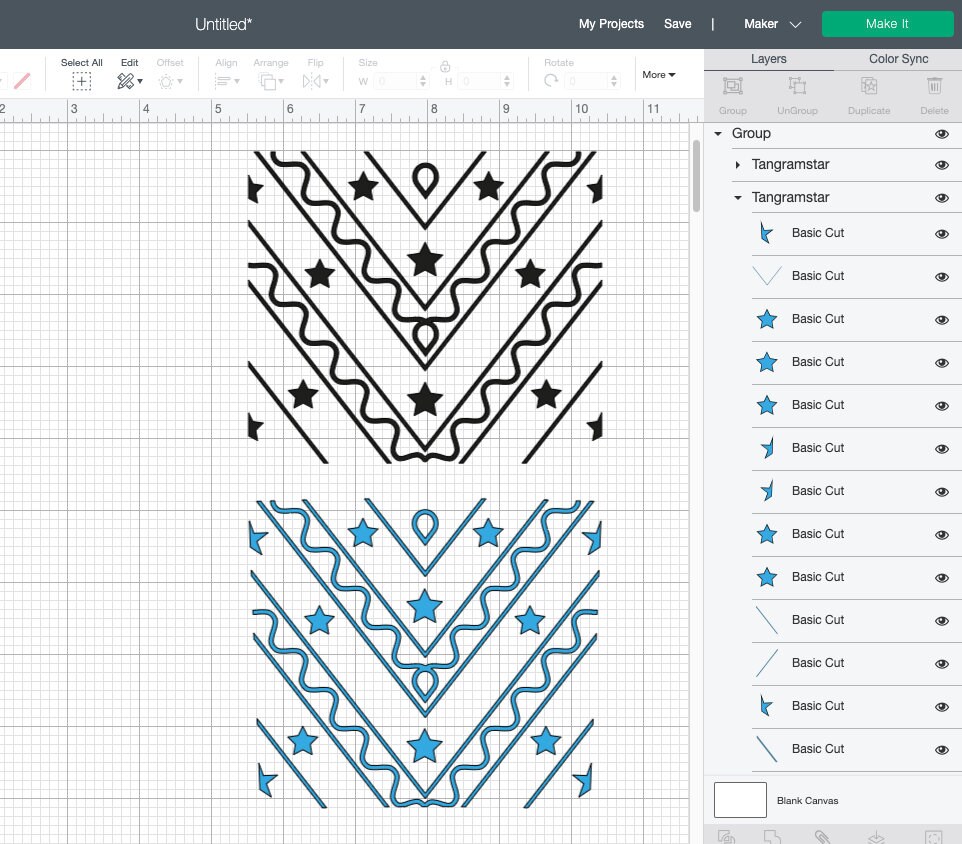 Tangram Tumbler SVG 20oz Skinny Template Svg Straight and - Etsy