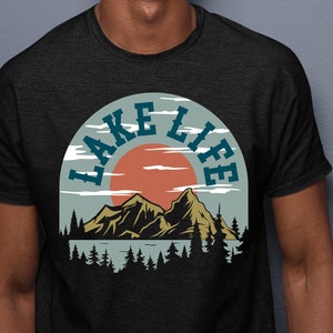 Lake Life SVG: Summer Vacation Shirt Design (Digital Download)