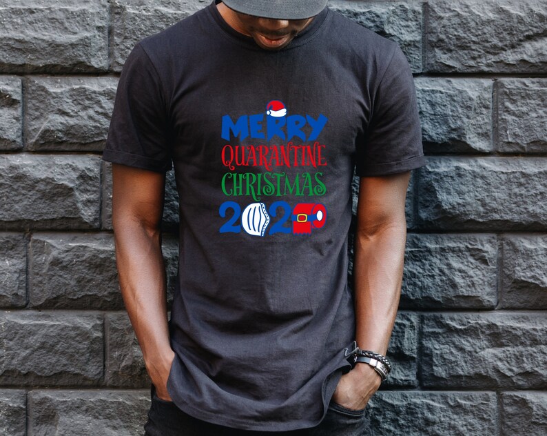 Download Merry Quarantine Christmas Svg Dxf 2020 Santa Svg Mask Svg ...