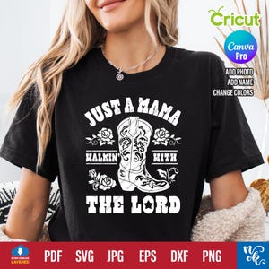 Diseños de mamá con botas vaqueras, diseño de mamá con ...