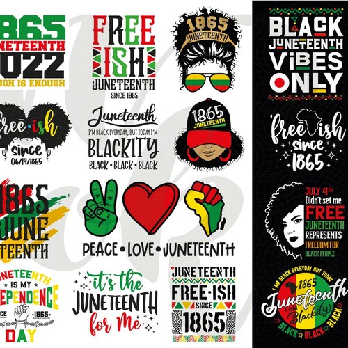 Free-ish Juneteenth Svg Since 1865 Juneteenth Svg It is the - Etsy