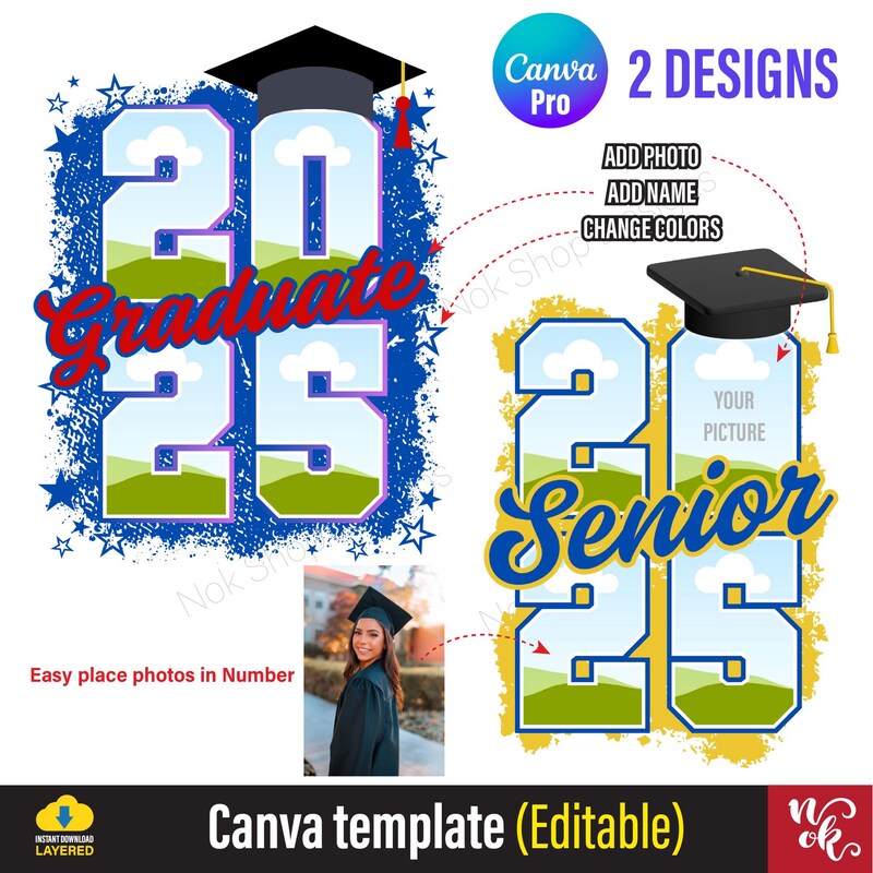Graduation Number Shirt - Etsy