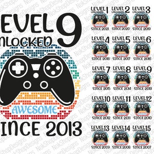 Level 8 Unlocked Graphic by Crafthill260 · Creative Fabrica