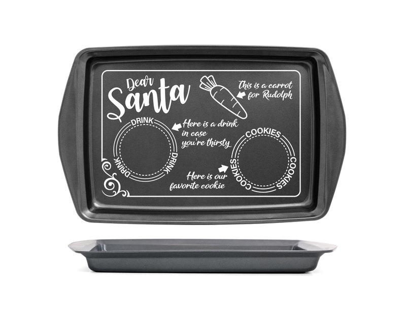 Download Santa tray svg rectangle Christmas Cut File for Cricut | Etsy