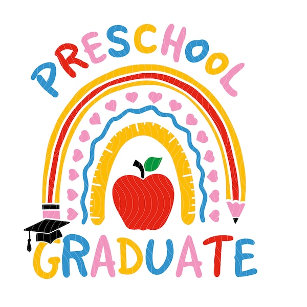 Kinder Graduation 2024 Png Etsy