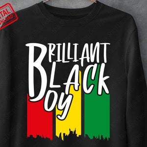 Black Boy SVG, Black History SVG, bhm shirt svg, Black Man png, Juneteenth Svg, Blm Shirt Svg Files For Cricut, PNG Sublimation