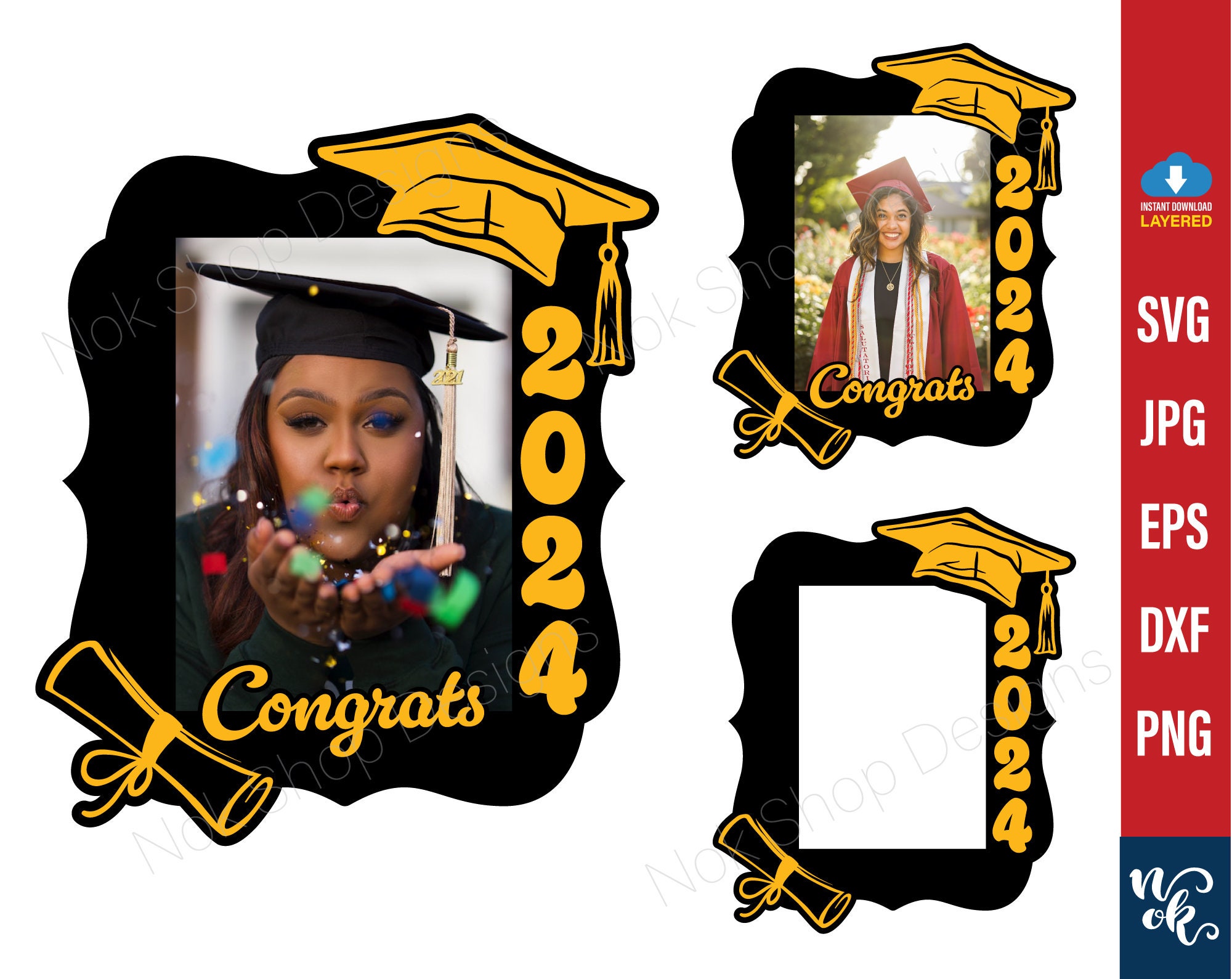 2024 / 2024 Graduation / 2024 Confetti / 50 Count / 2024
