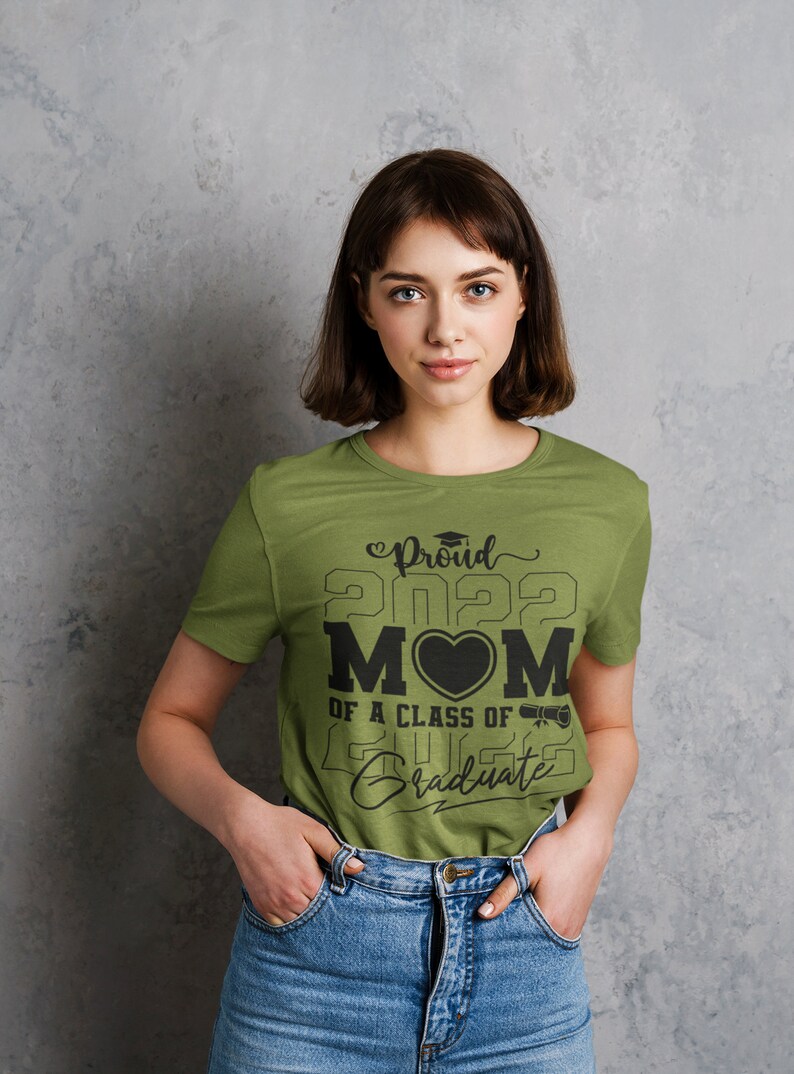 Proud Mom of a 2022 Graduate Svg Graduation Svg Proud Senior - Etsy India