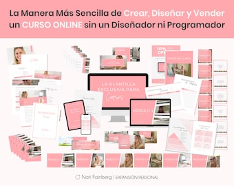 Plantillas Exclusivas para CURSOS en Canva - Expande tu Negocio