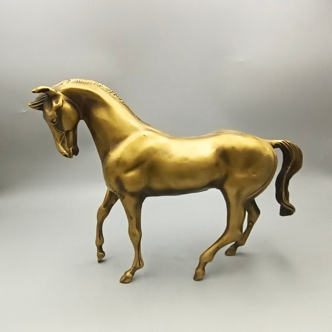 Collection of Fine Copper Horse Statue Ornaments Etsy