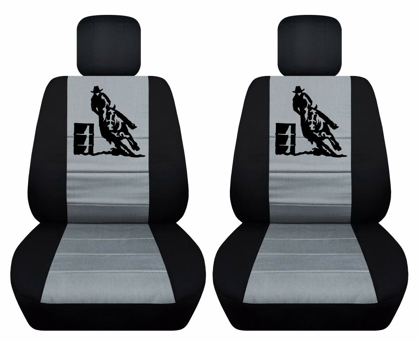 BARREL RACING Seat Covers.. Any Middle Colour Stripe....We Etsy