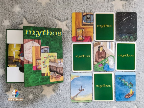MYTHOS deck of metaphoric associative cards, psychology tool, therapy cards, counseling, art therapy, fairytale therapy