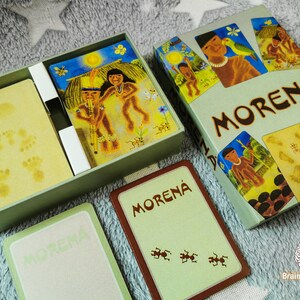 MORENA deck of metaphoric associative cards, relationship oracle, for her, psychology tool, therapy cards, counseling, coaching cards