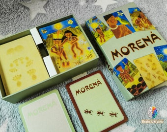 MORENA deck of metaphoric associative cards, relationship oracle, for her, psychology tool, therapy cards, counseling, coaching cards