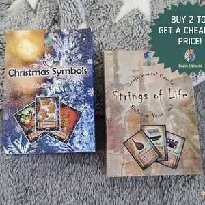 2 orakelkaarten orakelkaarten en kerstkaarten, waarzeggerijkaarten, waarzeggerij, verkoop, coachingkaarten, cadeau voor haar