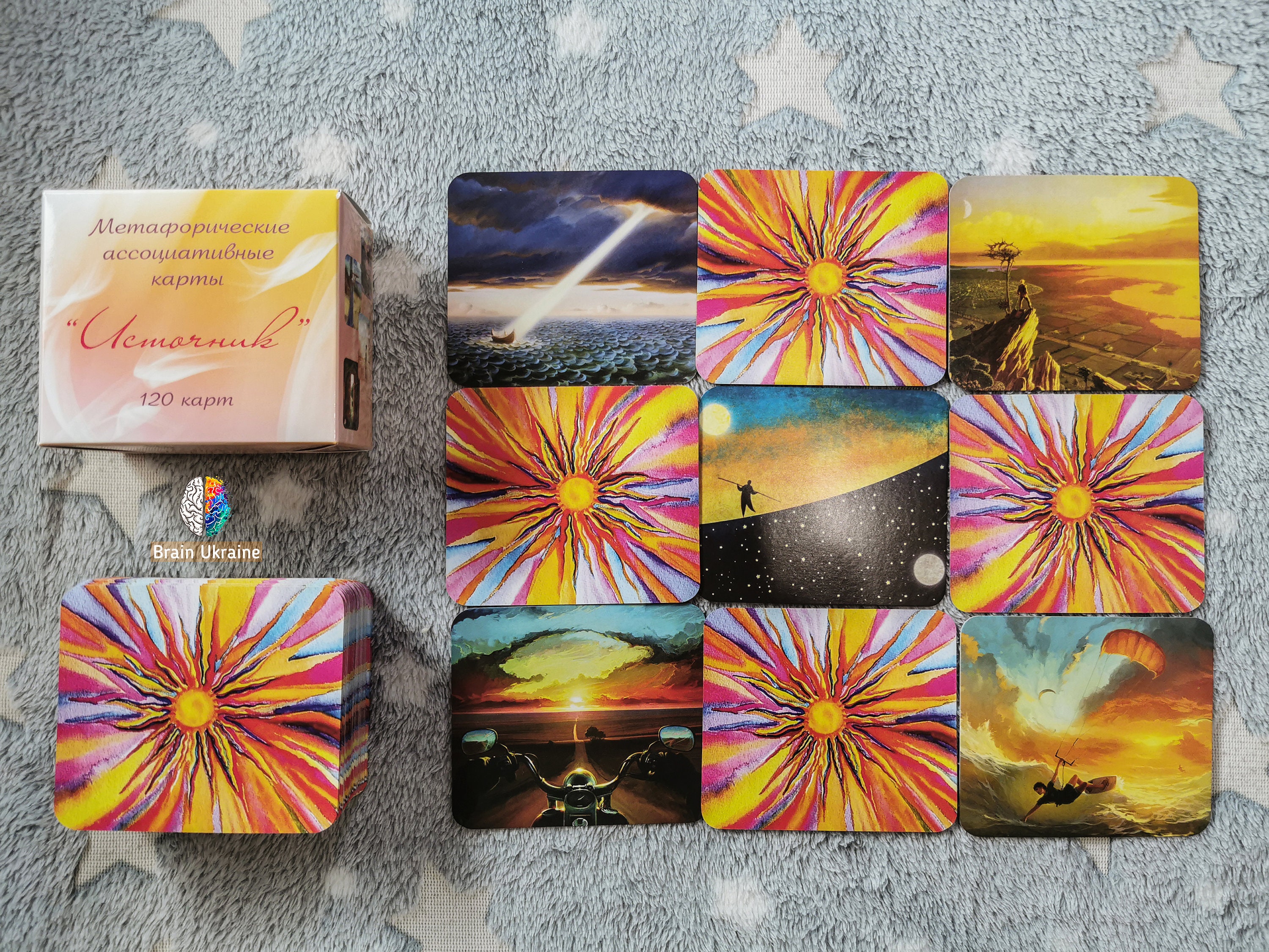 Metaphorical Associative Cards, Contemplation System Cards.