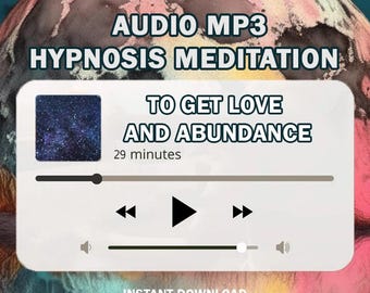 MEDITACIÓN HIPNOSIS GUIADA MP3 2025 para manifestar Amor, Relaciones, Dinero, Salud y Felicidad. Sonidos Binaurales y Música Relajante