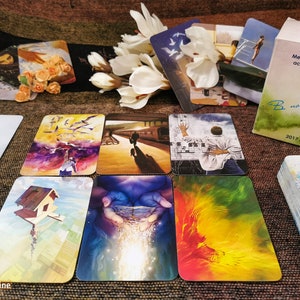Metaphorical associative cards, contemplation system cards, psychology gift, therapy, metaphor cards, therapy tool, coaching cards, oracle