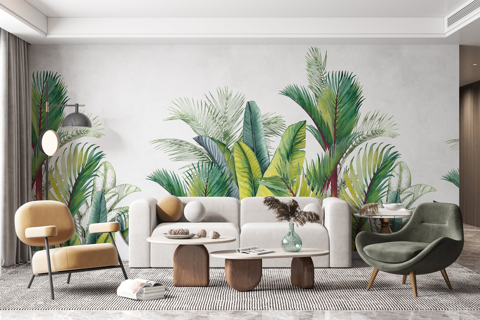 Tropical Decor Tropical Leaves Garden Party WIV698 Etsy