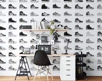 Sneakers Room, Jordan Sneakers in Display Cases, Basketball Shoes wallpaper, Sporty wallpaper, Sports  Wallpaper - WIV 893