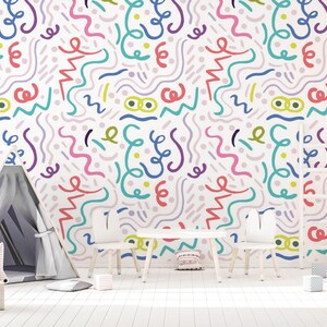 Colorful Wallpaper - Fun Wallpaper - Kids Wallpaper - WIV 648 image 3