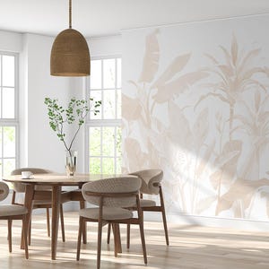 Serene Jungle Tropical Wallpaper - Tropical Palm Wallpaper - Leaves Wallpaper - WIV 973