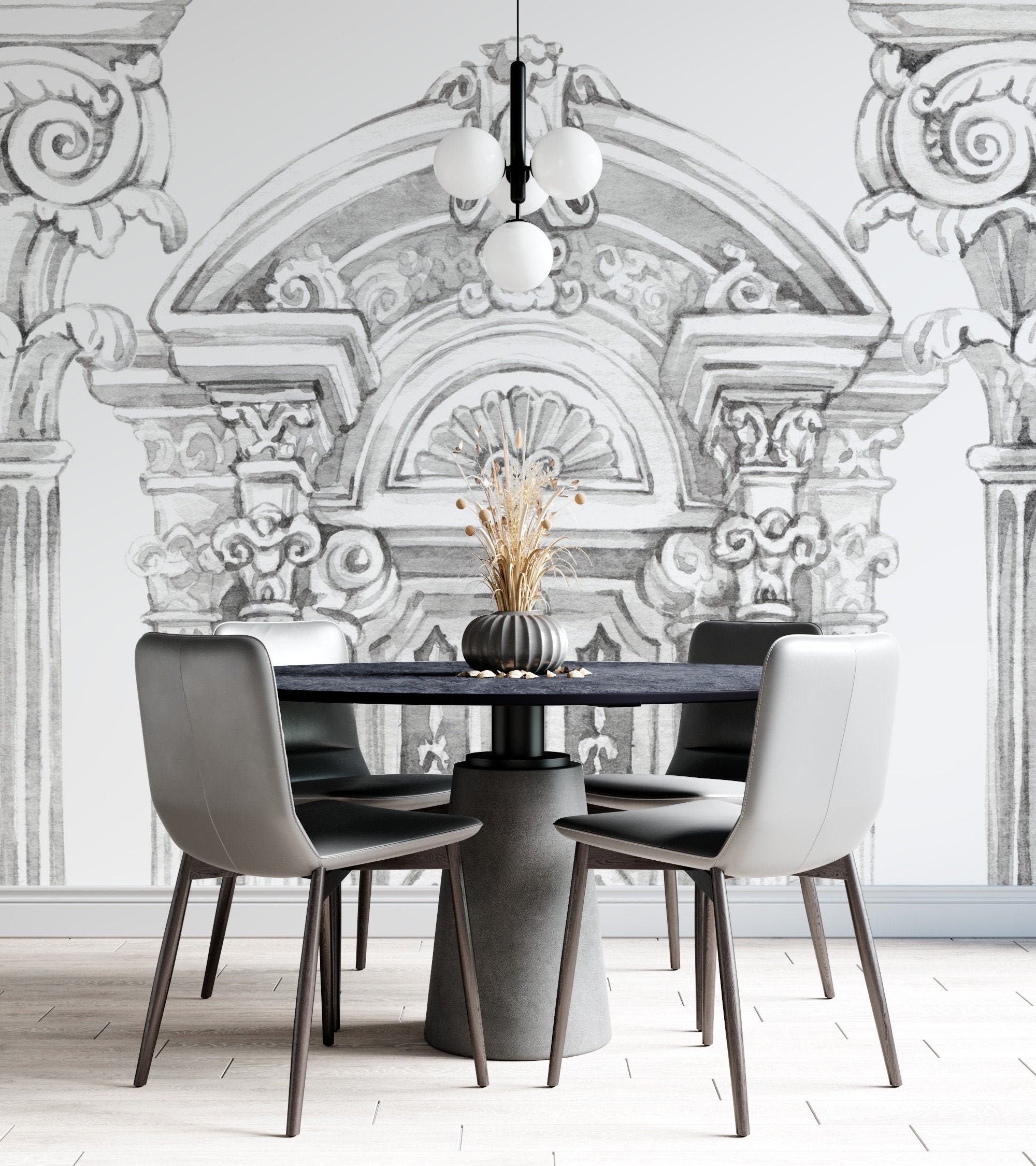 Column antique wallpaper-monument wallpaper-arches wallpaper | Etsy