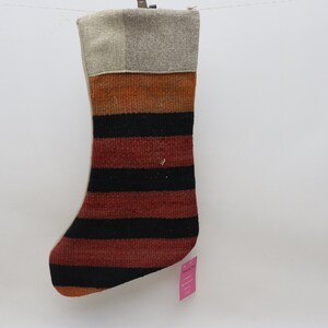 decorative kilim christmas stocking 11x18 christmas stocking fireplace decorative santa socks ethnic christmas socks wall decor idea No 1338