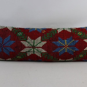tribal pillow antique pillow home decor pillow gift pillow turkish pillow lumbar pillow 16x48 inches pillow cover no 349