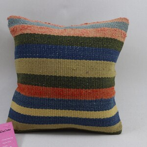 anatolian kilim pillow organic boho pillow ethnic kilim home decor pillow patio decor kilim pillow 12 x 12 inches kilim pillow cover no 268