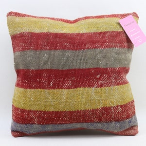 couch kilim pillow cover patio decor vintage pillow corner pillow turkish pillow home decor boho pillow 14 x 14 inch pillow cover  no 713