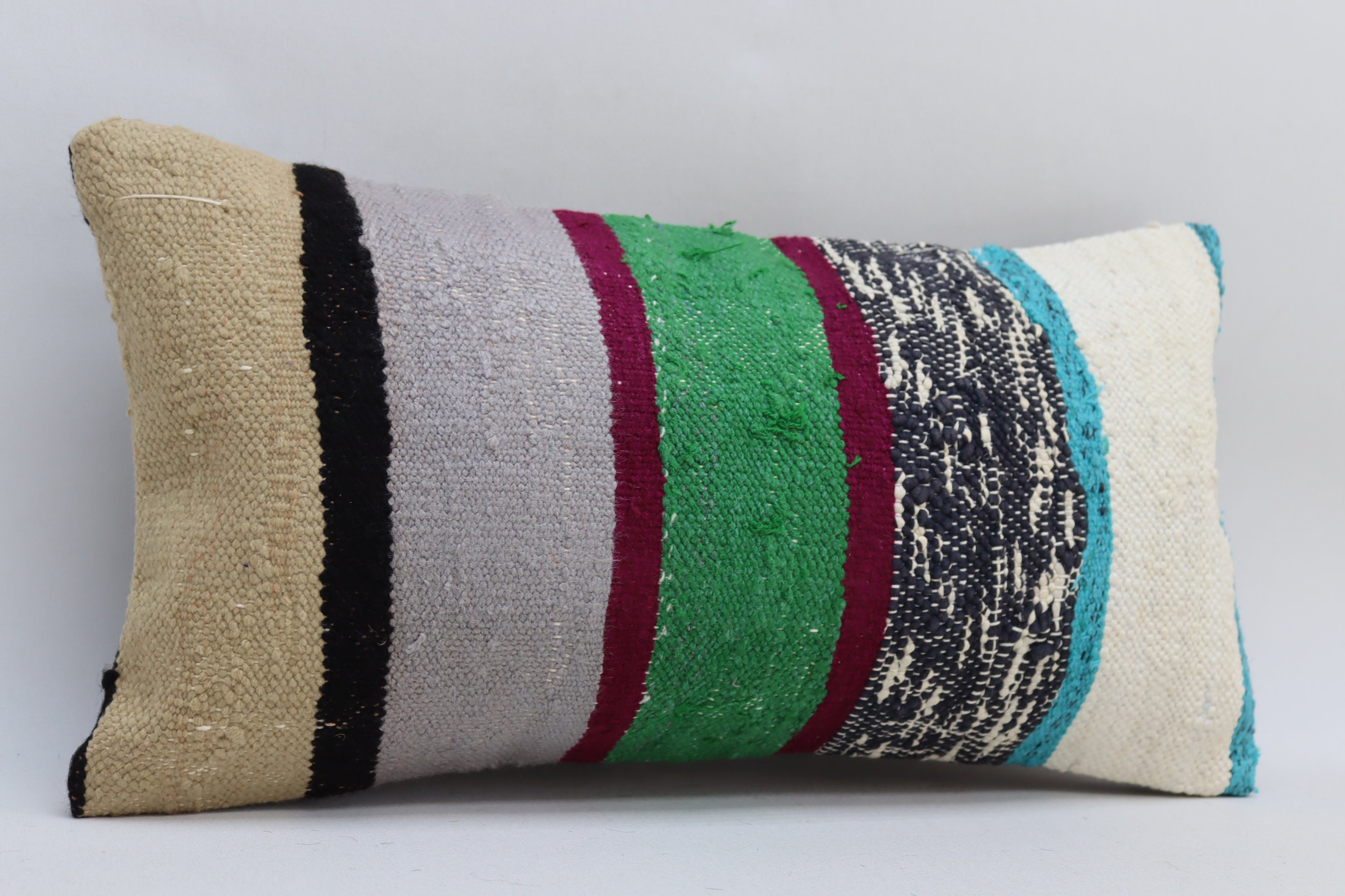 Turkish lumbar pillow turkey kilim pillow anatolian kilim Etsy