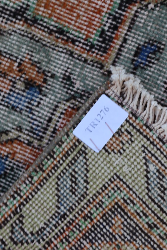 55×208ボタニカルロング　ランナーラグ　トルコヴィンテージラグ 55×208ボタニカルロング ランナーラグ トルコヴィンテージラグ