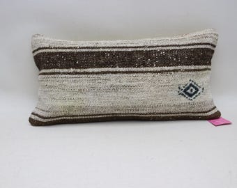 turkish kilim pillow cover home decor decorative pillow holiday decor vintage pillow halloween decor ideas 10x20 inch pillow cover no 3128