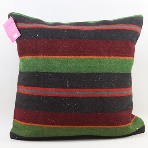 throw kilim pillow cover turkish handmade wool pillow organic kilim pillow boho wedding decor pillow 20x20 inch kilim pillow cover no 1553