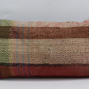 decorative kilim pillow turkish home decor pillow natural kilim pillow handmade kilim pillow bohemian pillow 12x24 pillow cover no 1028