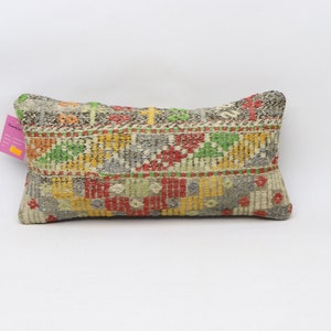gift pillow throw turkish pillow decorative kilim pillow handmade cushion cover home decor floor pillow 10x20 kilim pillow cover no 2905