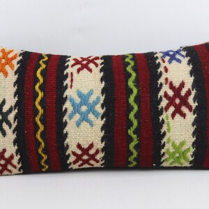 oriental throw pillow kilim pillow cover antique pillow home decor decorative pillow turkish pillow 10x20 inches kilim pillow cover no 2031
