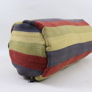 decorazioni per la casa cuscino autentico cuscino kilim rafforzare cuscino kilim rustico cuscino kilim cuscino kilim a strisce 8x16 pollici copertura del cuscino codice 135