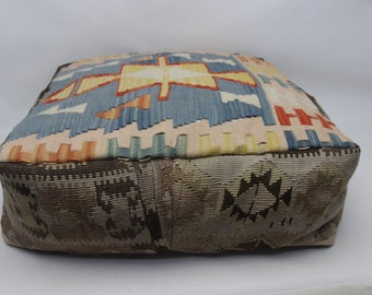 Kilim Pouf Pillow