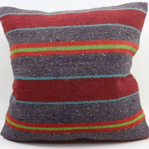 antique pillow bedroom pillow turkish kilim pillow home decor pillow vintage pillow ethnic decor pillow 18x18 sofa pillow cover no 1440