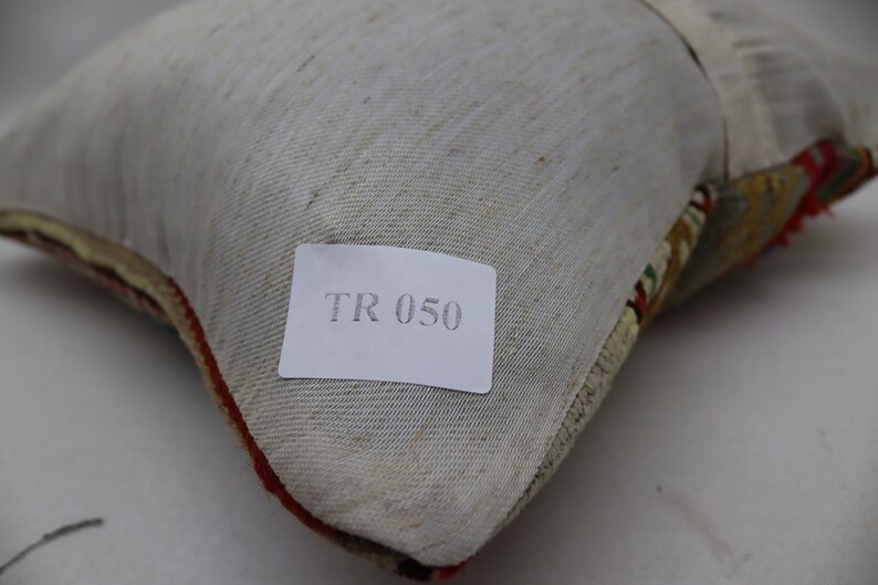 embroidery kilim pillow boho decor pillow decorative kilim pillow aztec kilim pillow coastal kilim pillow 14 x 14 inch pillow cover code 50