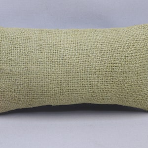 Copertura cuscino kilim decorativo, cuscino a righe, cuscino turco, arredamento rustico, cuscino lombare, cuscino etnico, copertura cuscino 8x16 pollici n. 1129