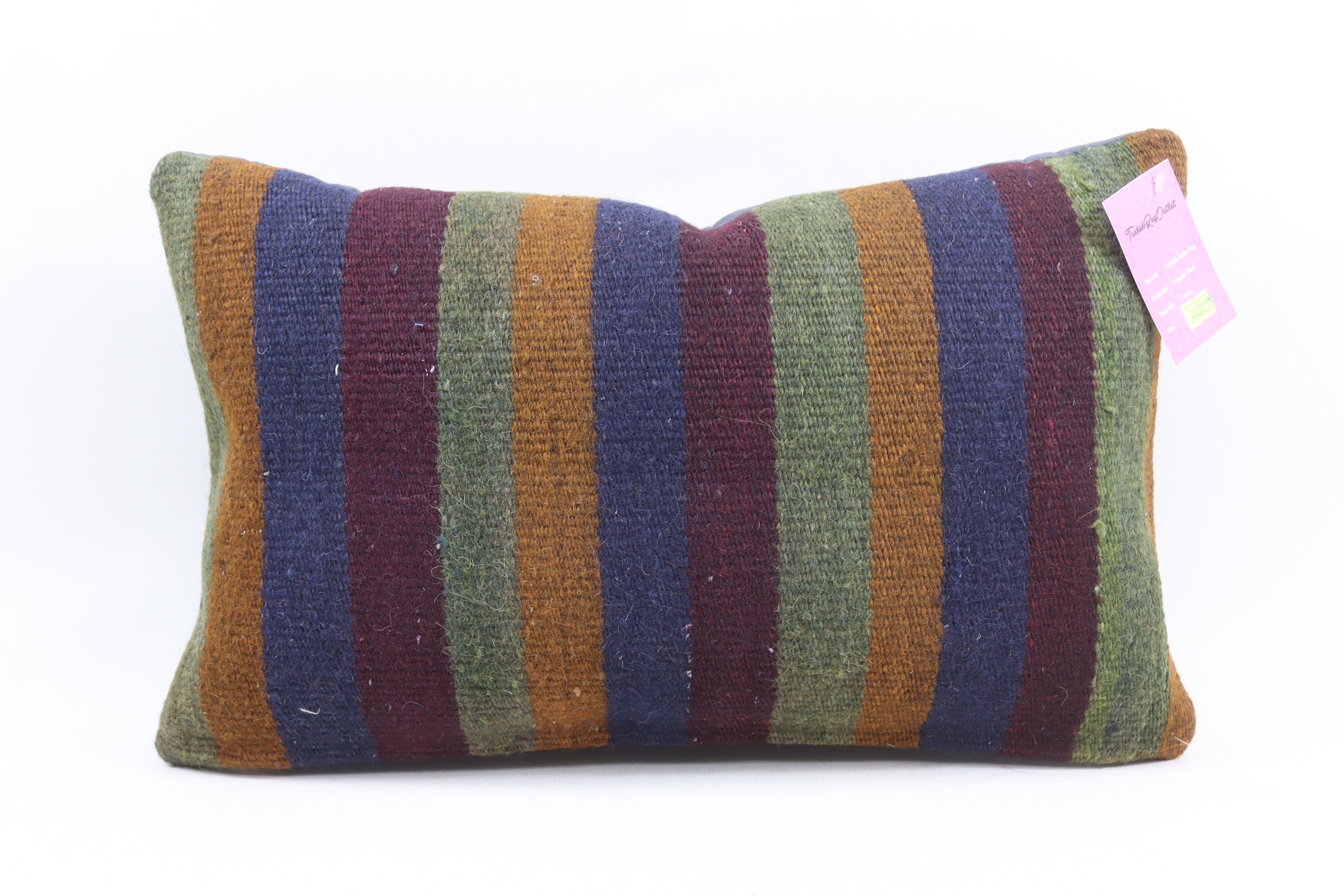 living room decor kilim pillow home decor pillow couch pillow anatolian pillow turkish decorative pillow 12x20 inches pillow cover no 2077