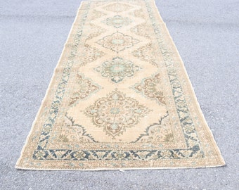 Turkish runner rug, Hallway rug, Vintage rug, Oriental wool rug, Anatolian rug, Bohemian rug, Tribal rug Wedding decor 4.8 x 13.3 ft TRV1872