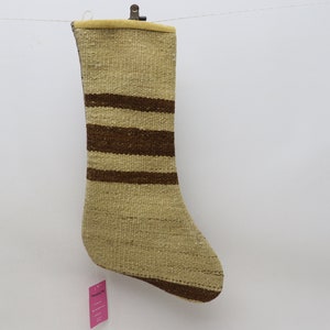 handmade stocking decorative christmas stocking 11x18 christmas decor socks decorative santa socks kilim stocking boho stocking  No 1182